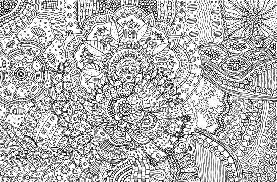 Adult fantasy coloring pages images â browse photos vectors and video