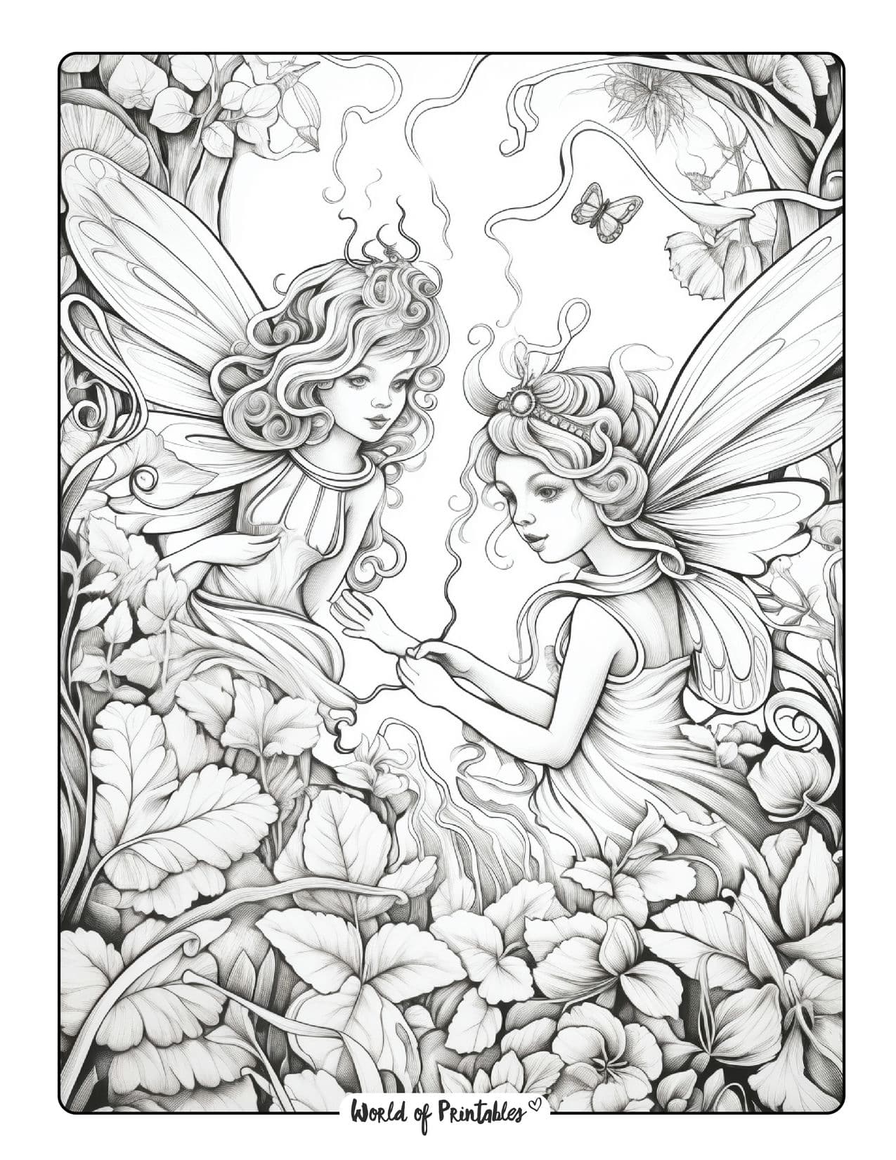 Fantasy coloring pages