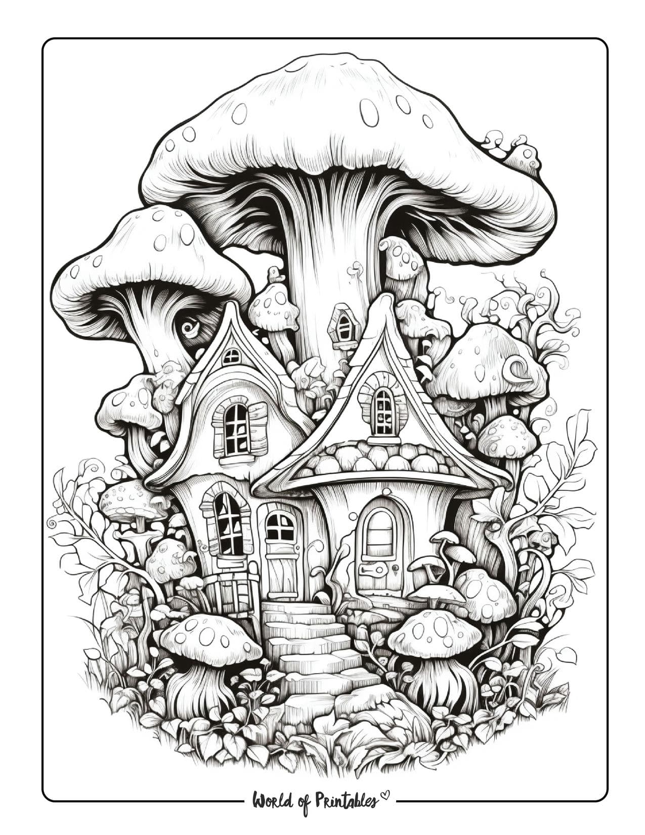 Fantasy coloring pages