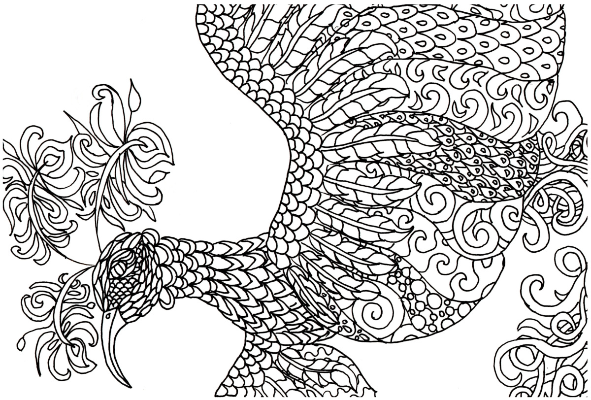 Free printable fantasy coloring pages for kids