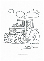 Farm animal coloring pages