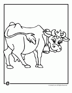 Farm animal coloring pages woo jr kids activities childrens publishing