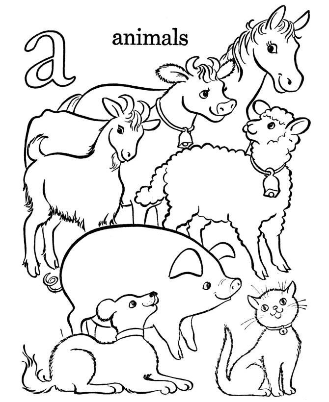 Free printable farm animal coloring pages for kids farm animal coloring pages horse coloring pages animal coloring books