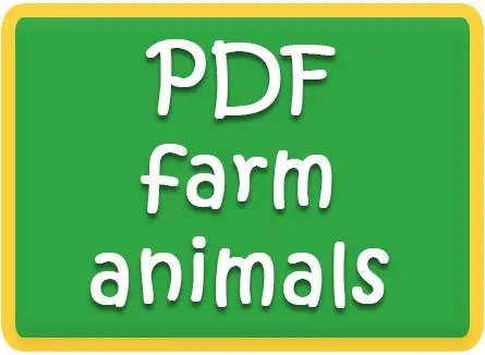 Farm animal flashcards free farm background