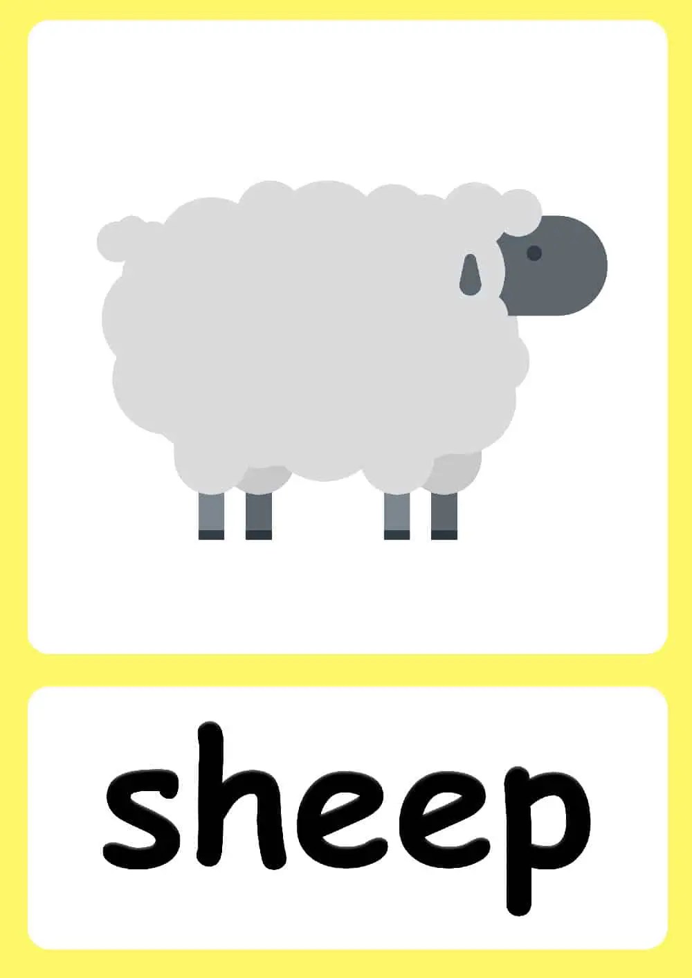 Farm animal flashcards free farm background