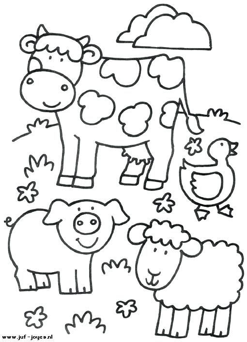 Animal coloring pages printable farm animals colouring pages farm animals coloâ pãginas para colorear de animales pãginas para colorear preescolar granja dibujo