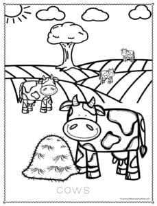 Ððð free printable farm animal coloring pages for kids