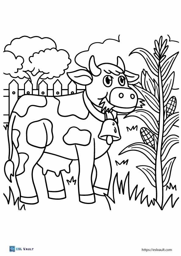 Free printable farm coloring pages pdf