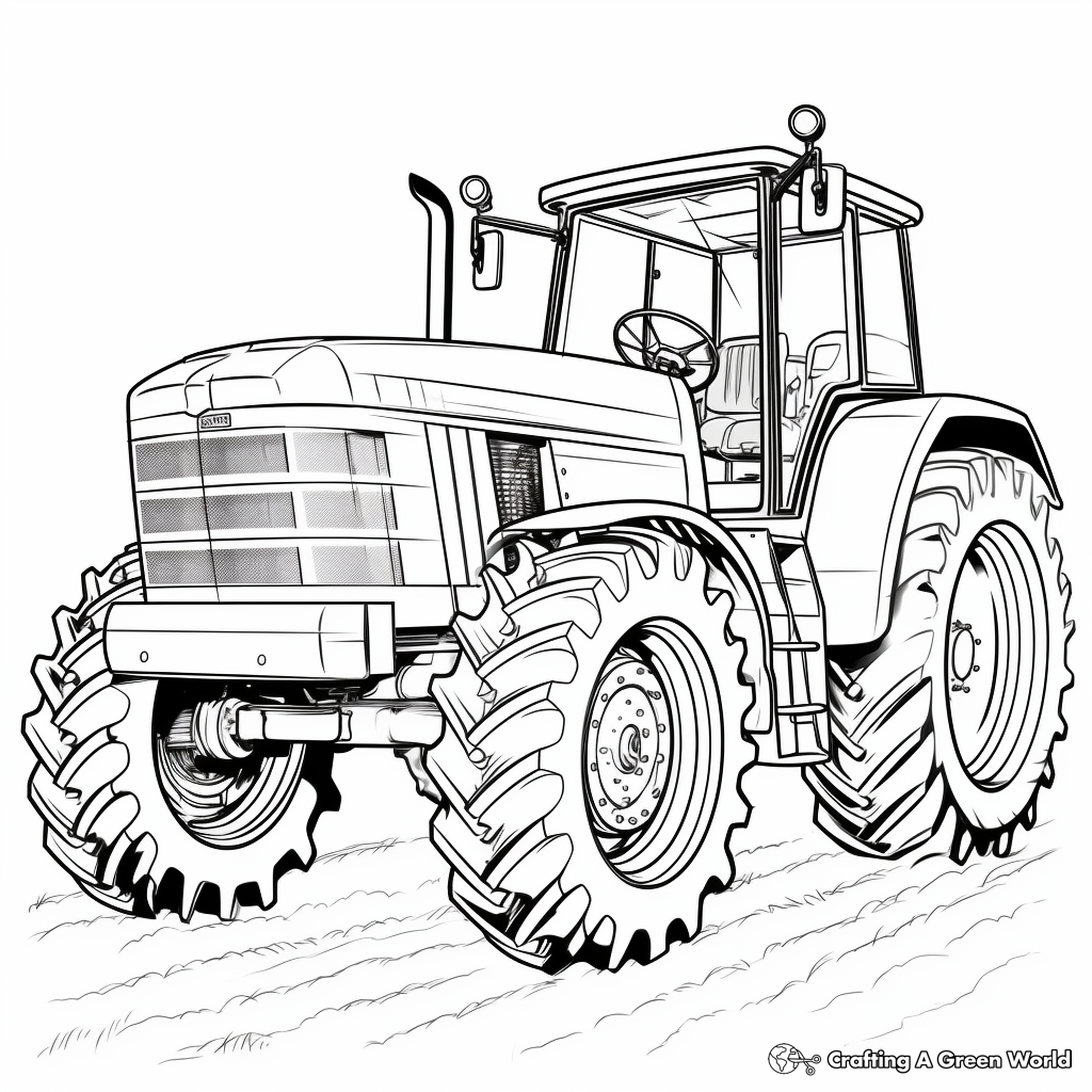 Farm coloring pages