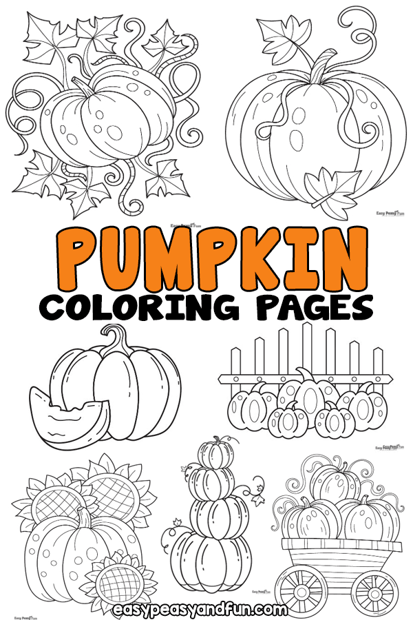 Pumpkin coloring pages