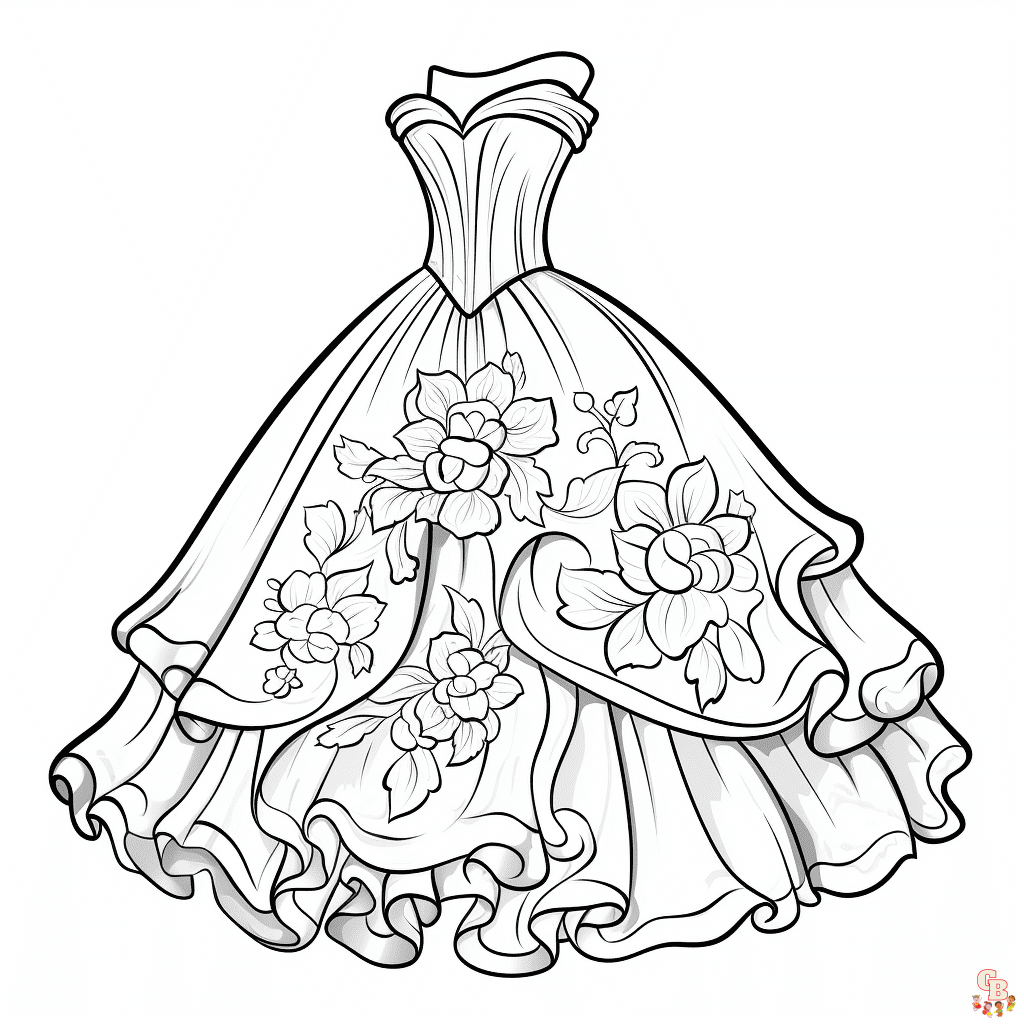 Printable fashion coloring pages free for kid and adults