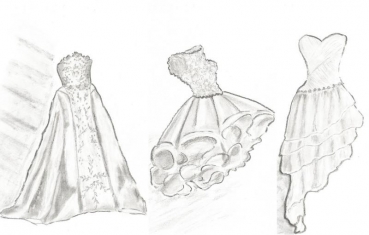 Dress coloring pages