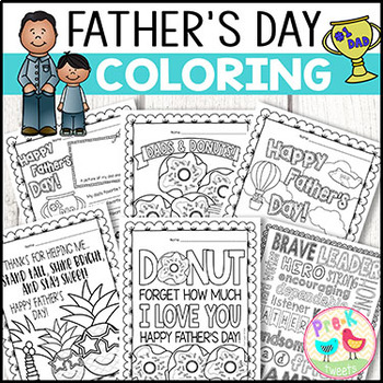 Fathers day coloring pages by pre