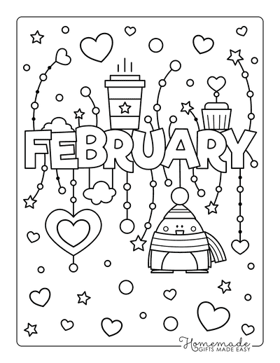 Free printable winter coloring pages for kids adults