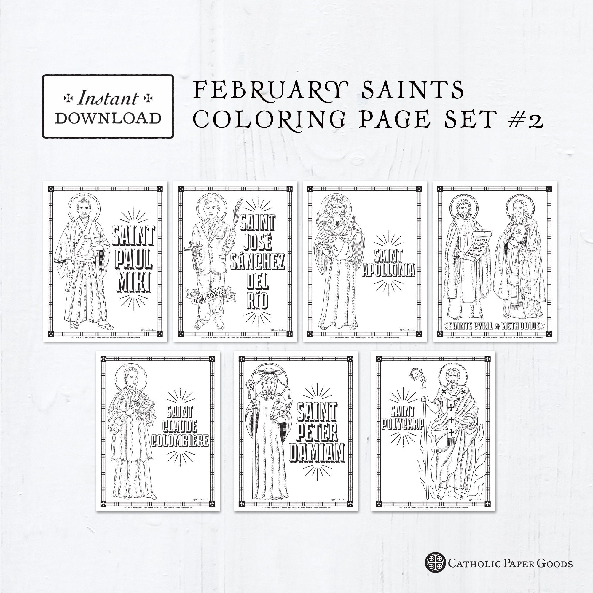 Catholic coloring pages