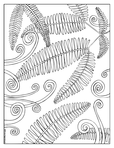 Meditative coloring sheets â short leg studio