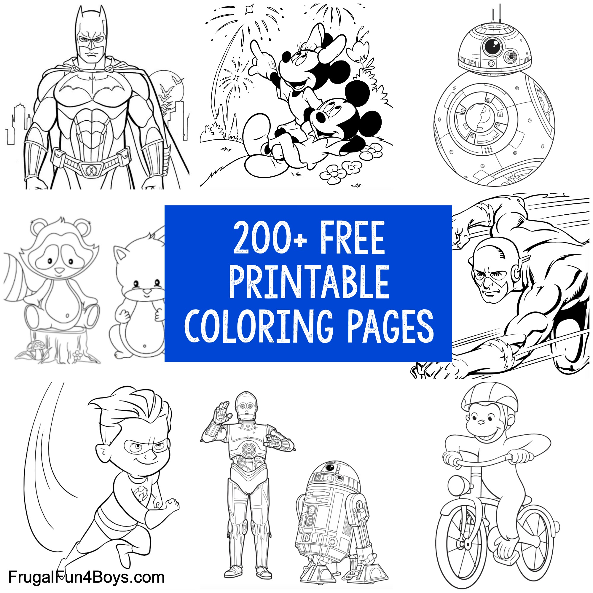 Printable coloring pages for kids