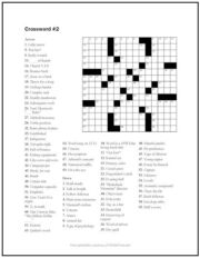 Free printable crossword puzzles print it free