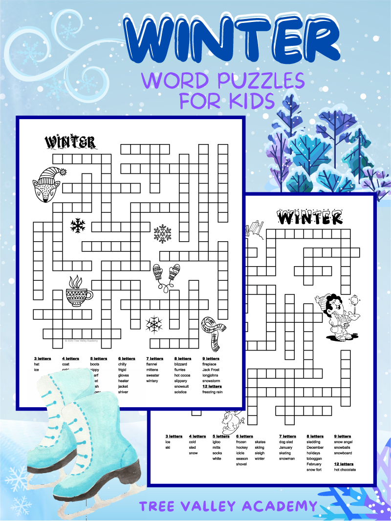 Free printable fill in word puzzles for kids