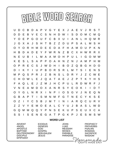 Best free word search printable puzzles for kids adults