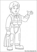 Fireman sam coloring pages on coloring