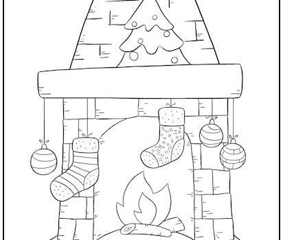 Tag christmas coloring page print it free