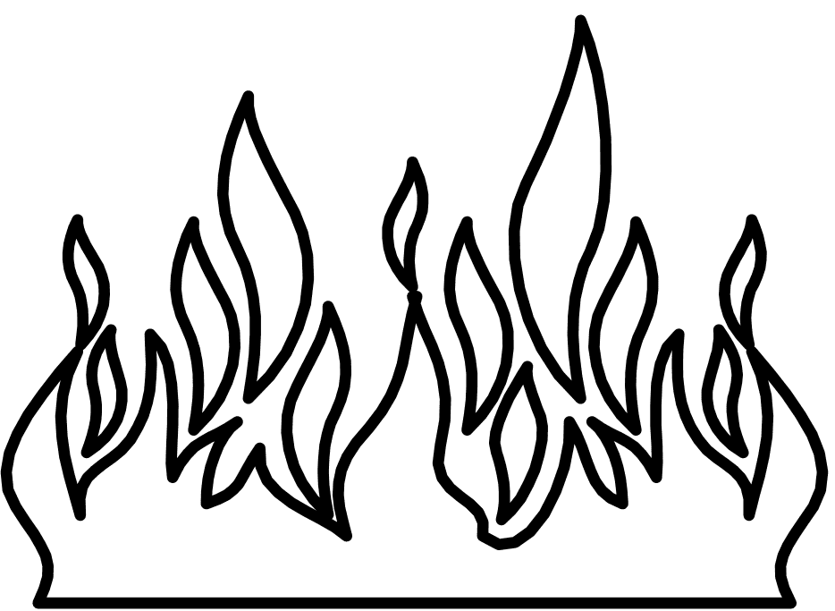 Fire coloring pages printable for free download