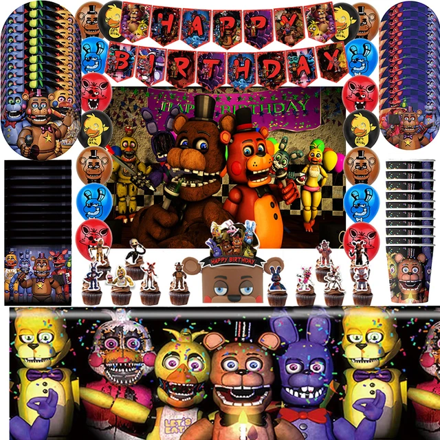 Printable five nights freddys party ideas five nights freddys party supplies