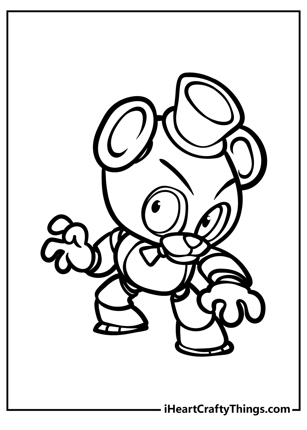 Five nights at freddys coloring pages free printables