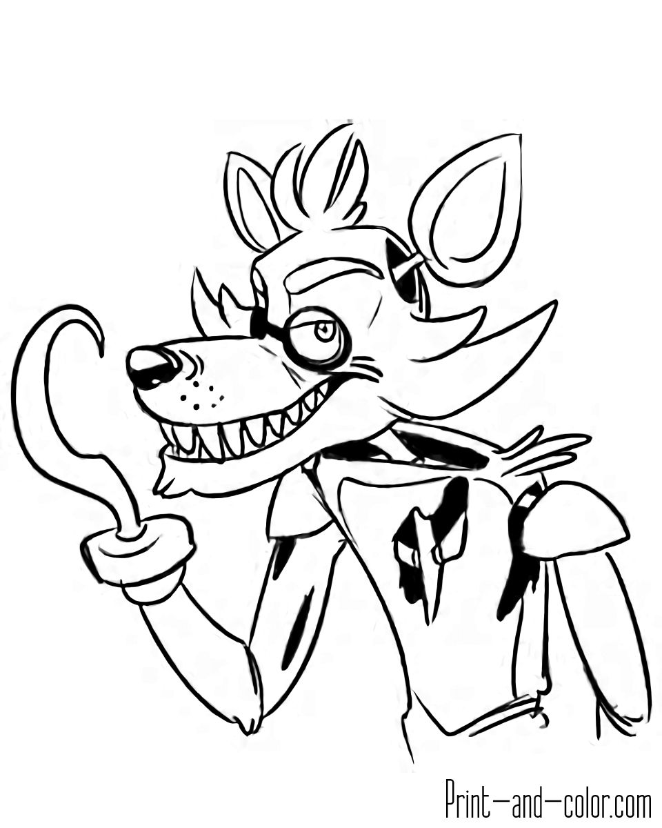 Five nights at freddys coloring pages five nights at freddys coloring pages print and color