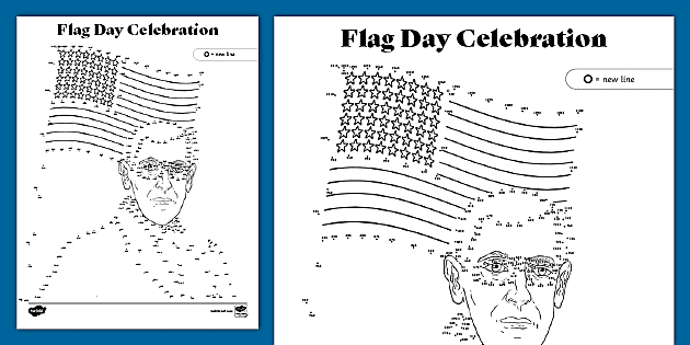 Flag day skip unting activity flag day usa usa