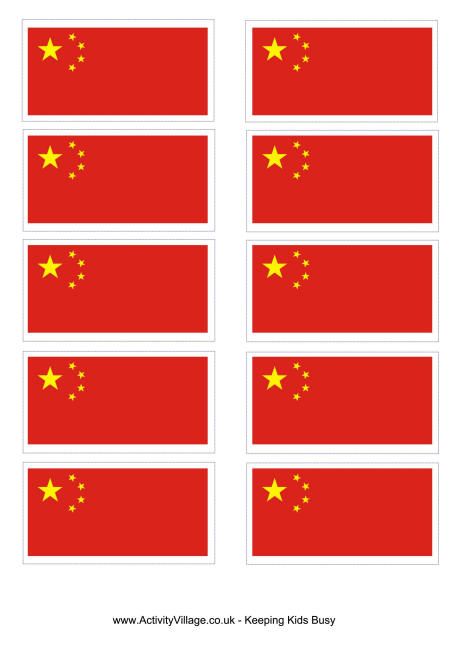 China flag printable flag printable china flag world thinking day