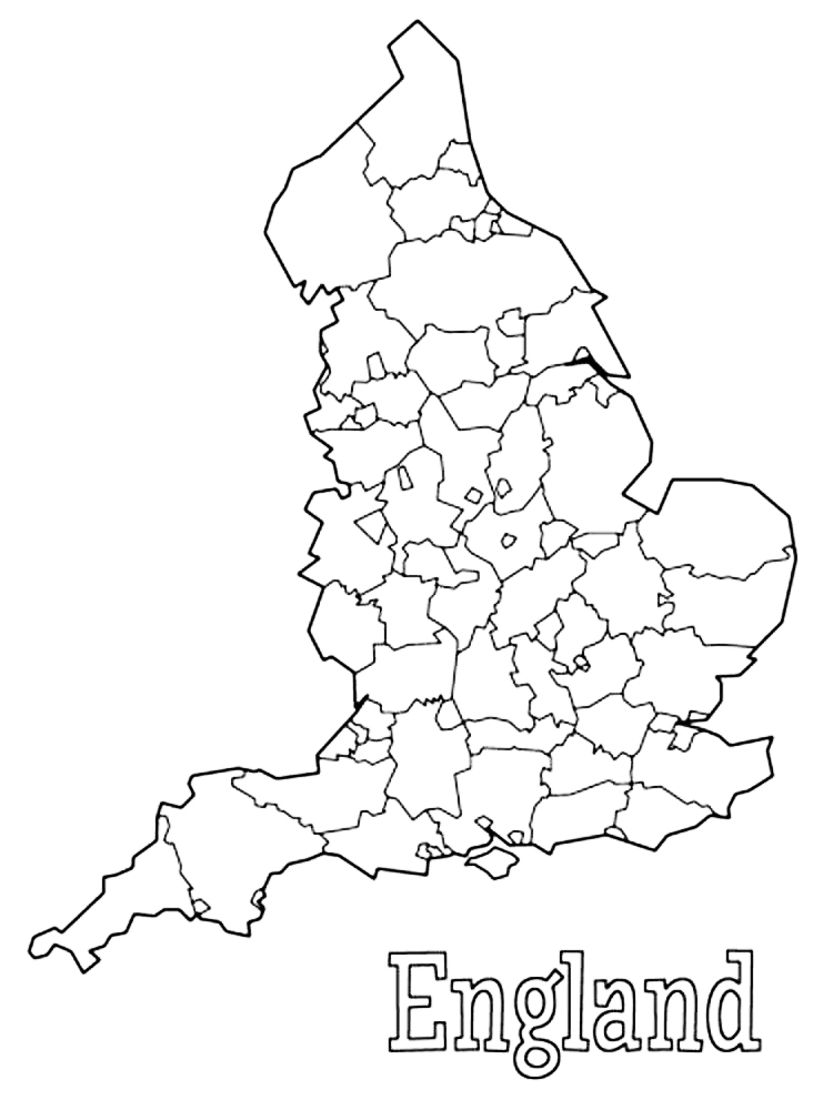 England coloring pages