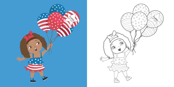 Thousand coloring pages patriotic royalty