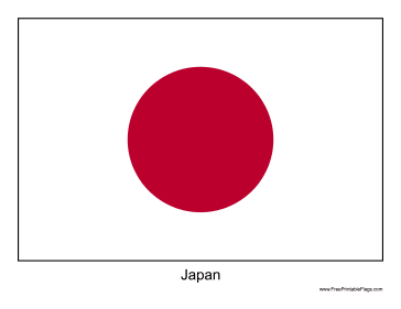 Flag of japan