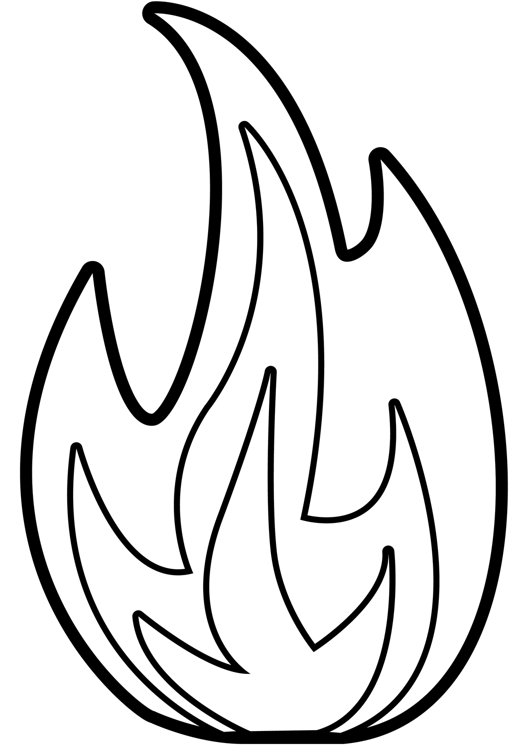 Fire printable template free printable papercraft templates