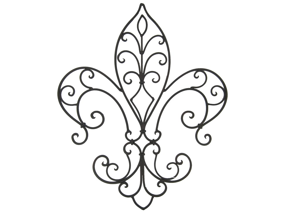 Fleur de lis color sheet