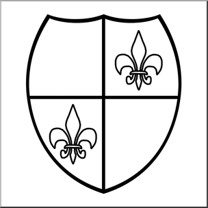 Clip art heraldry fleur