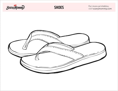 Dont be a heel print these shoe coloring pages and get to work