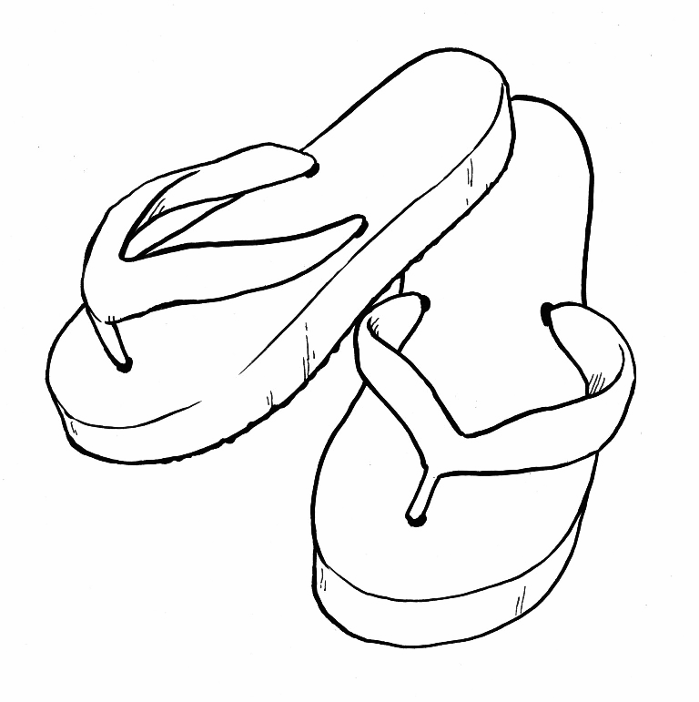 Shoes coloring pages