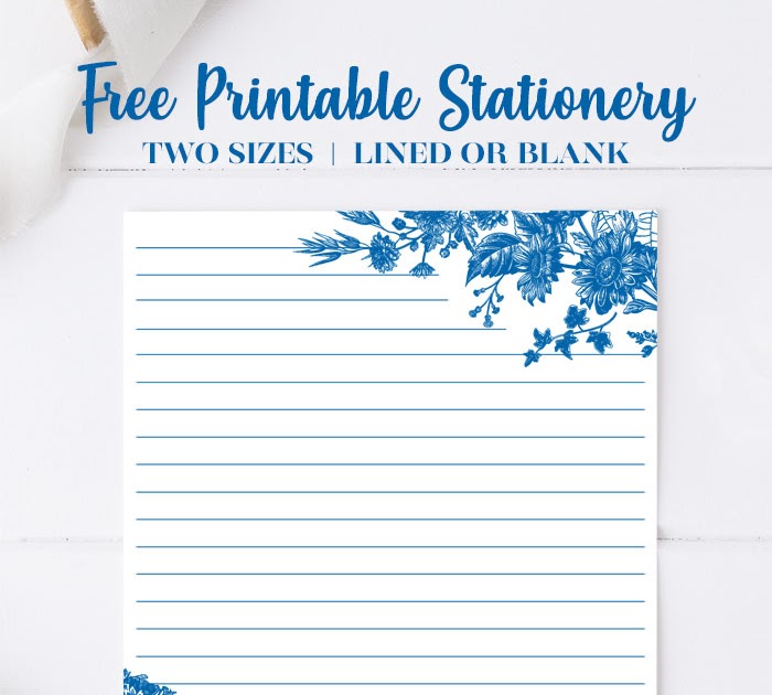 Free printable lined stationery paper i should be mopping the floor