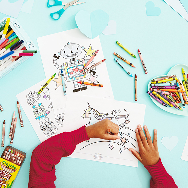 Free printable valentines day coloring pages inspiration