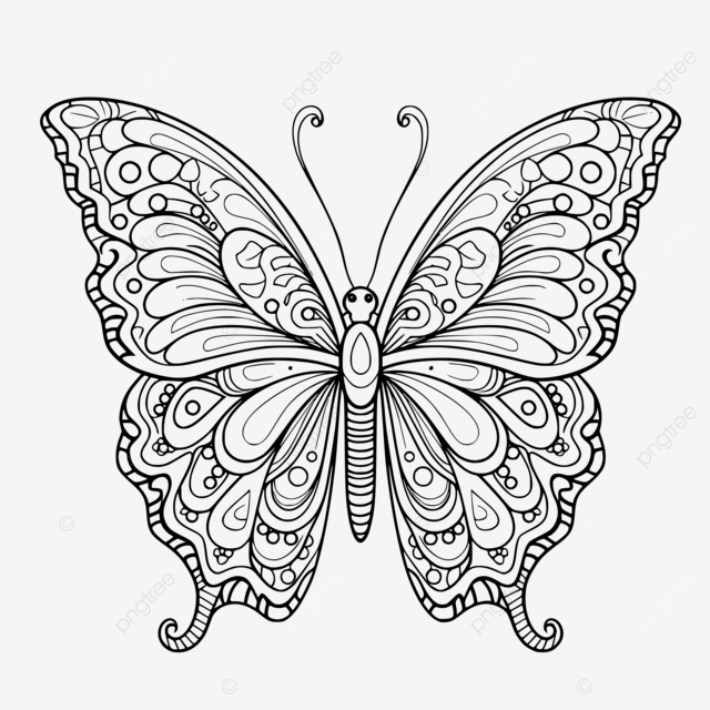 Kids coloring fun butterflies in flight vector butterfly and flower coloring pages printable butterfly and heart coloring pages caterpillar and butterfly coloring pages png and vector with transparent background for free download