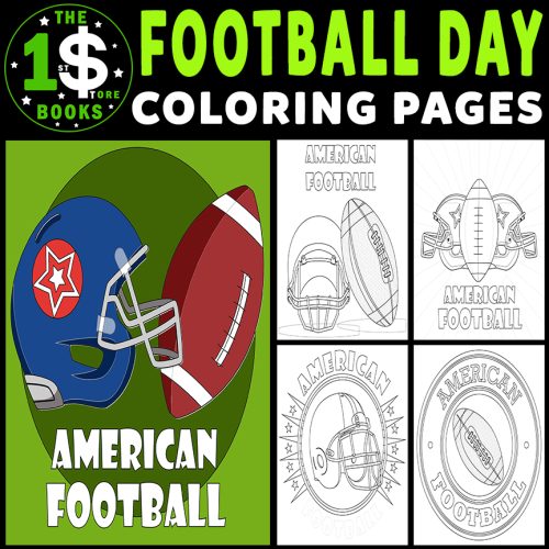 American football day coloring pages november holiday coloring sheets made by teachers