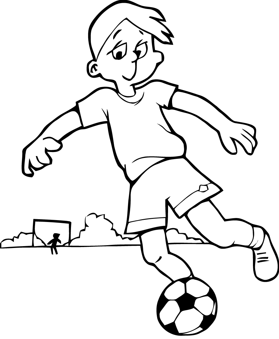 Free football coloring download