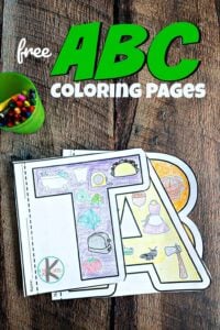 Free printable alphabet coloring pages worksheets for kindergarten