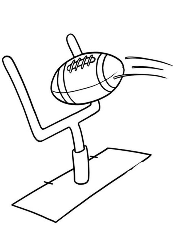 Free easy to print football coloring pages football coloring pages sports coloring pages coloring pages