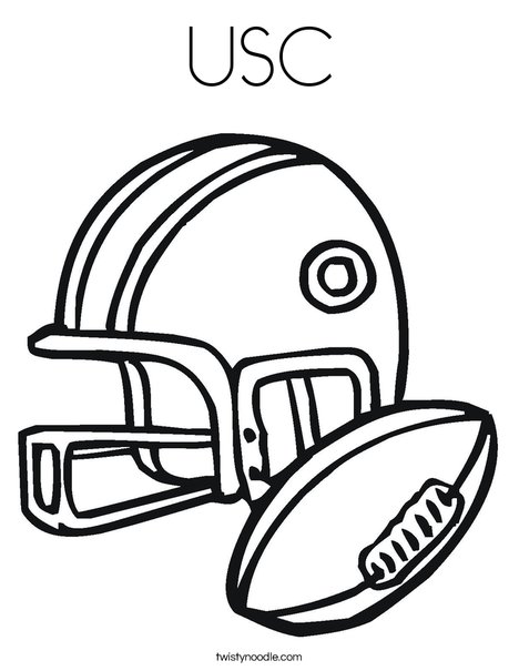 Usc coloring page