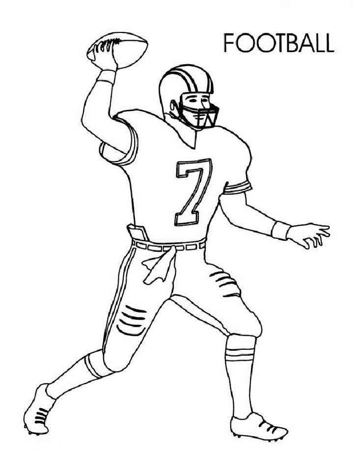 Football coloring pages for preschoolers activity shelter football coloring pages sports coloring pages football players