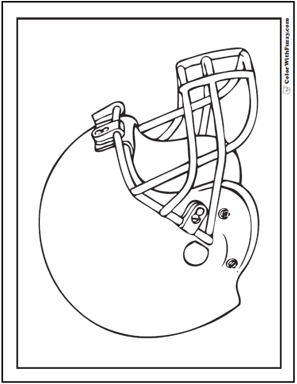 Football coloring pages â quarterbacks receivers running